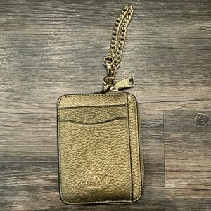 Coach Wristlet Card Holder